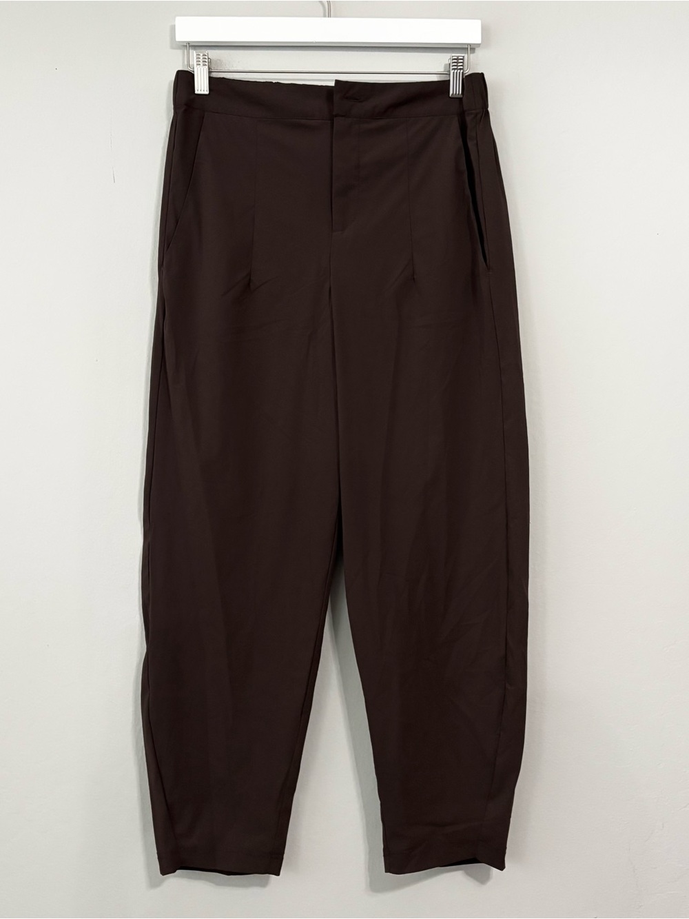 RUTI The Wide Ish Chocolate Brown Trousers Pants